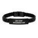 Funny Watchmaker Gifts from Men, Unique Interlaced Leather Bracelet Best Effin' Watchmaker Ever, Father's Day Unique Gifts for Watchmaker - Image 1