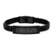 Funny Inspirational President Gifts for Men Women Friends Coworkers Family - Interlaced Leather Bracelet, President Quote, Graduation Unique Gifts from President - Image 1