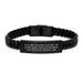 Funny Vice President Gifts for Him, Interlaced Leather Bracelet with Stainless Steel and PU Leather, Gift Ideas for Vice President from Friends and Coworkers on Graduation Day - Image 1