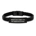 Funny Makeup Gifts for Women - Interlaced Leather Bracelet with Stainless Steel - Graduation Unique Gifts from Friends and Family - Image 1