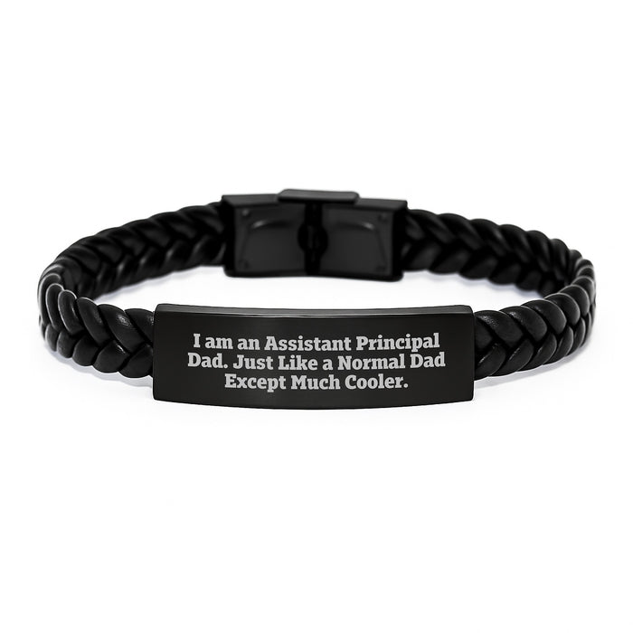 Funny Assistant Principal Gifts for Men, I Am An Assistant Principal Dad, Graduation Unique Gifts from Family - Image 1