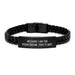 Funny Pediatrician Quote Interlaced Leather Bracelet Gifts for Men from Family, Inspirational Graduation Unique Gifts for Pediatricians Men Women Friends - Image 1