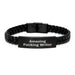 Funny Writer Gifts Interlaced Leather Bracelet for Men - Great Graduation Unique Gifts from Friends - Image 1