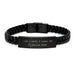 American Bobtail Cat Lover Gifts, Funny Quote Interlaced Leather Bracelet for Men, Gifts from Friends for Graduation Unique Gifts - Image 1