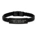 Funny Roofer Gifts for Men Graduation Unique Engraved Leather Bracelets with I Can't Keep Calm I'm A Roofer Quote - Interlaced Leather Bracelet for Men - Gifts from Family - Image 1