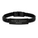 World's Greatest Banker Funny Motivational Interlaced Leather Bracelets Gifts for Bankers Friends Family, Unique Christmas Unique Gifts from Men to Women - Image 1