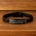 Funny Clerk Gifts, Mother's Day Unique Interlaced Leather Bracelet, I Can't Fix Stupid But I'm A Fairly Decent Clerk for Men Women Coworkers Family - Image 2