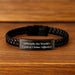 Funny Gifts from Friends for Claims Adjuster World's Coolest Claims Adjuster Graduation Unique Gifts Interlaced Leather Bracelet - Image 2