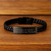 Gifts from Friends for Massage Therapist - Unique Interlaced Leather Bracelet Stainless Steel - Funny Quote for World's Coolest Massage Therapist Dad - Father's Day Unique Gifts - Image 2