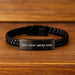 Funny Umpire Gifts from Friends for Umpire - Best Effin' Umpire Ever Interlaced Leather Bracelet, Unique Graduation Gifts for Umpire Men or Women - Image 2