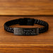 Funny Therapist Gifts for Dad's Unique Father's Day Interlaced Leather Bracelet - 'I Am A Therapist. To Save Time Let's Just Assume I'm Never Wrong.' - Image 2