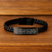 Funny Forester Gifts for Men Unique Interlaced Leather Bracelets, Mother's Day Unique Gifts from Friends, Forester Motivation Quotes - Image 2