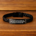 Funny Inspirational Quotes for Landscape Architect Interlaced Leather Bracelet Gifts from Men to Graduate Landscape Architect Friends - Image 2