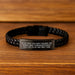 Funny Receptionist Quotes Interlaced Leather Bracelets Gifts from Men to Receptionist for Graduation Unique Gifts - Image 2
