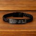 Funny President Quote Interlaced Leather Bracelet Gifts from Friends, President Inspired Motivational Men's Accessories, Unique Graduation Unique Gifts for Him - Image 2