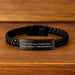 Funny Postmaster Gifts for Men, Unique Graduation Unique Gifts for Postmaster, Sexy Interlaced Leather Bracelet Gifts from Friends to Postmaster - Image 2