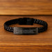 Funny Computer Programmer Gifts for Men - Interlaced Leather Bracelet, Engraved Stainless Steel, PU Leather - Perfect Graduation Unique Gifts from Friends - Image 2
