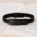 Artist Gifts from Friends to Graduation Unique Men Interlaced Leather Bracelet, Funny Quote 'The World's Coolest Artist' - Artist Gifts for Men - Image 3