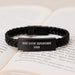 Funny Supervisor Gifts from Friends, Best Effin' Supervisor Ever Interlaced Leather Bracelet for Men, Graduation Unique Gifts for Supervisor - Image 3