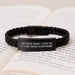 Funny Social Worker Gifts for Father's Day - I Am A Social Worker. To Save Time Let's Just Assume I'm Never Wrong. Interlaced Leather Bracelet Gifts from Men to Social Worker - Image 3