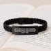 Funny Gifts from Men for Physician Assistant - Interlaced Leather Bracelet, Engraved Stainless Steel, PU Leather, Inspirational Quote - Graduation Unique Gifts for Physician Assistant - Image 3