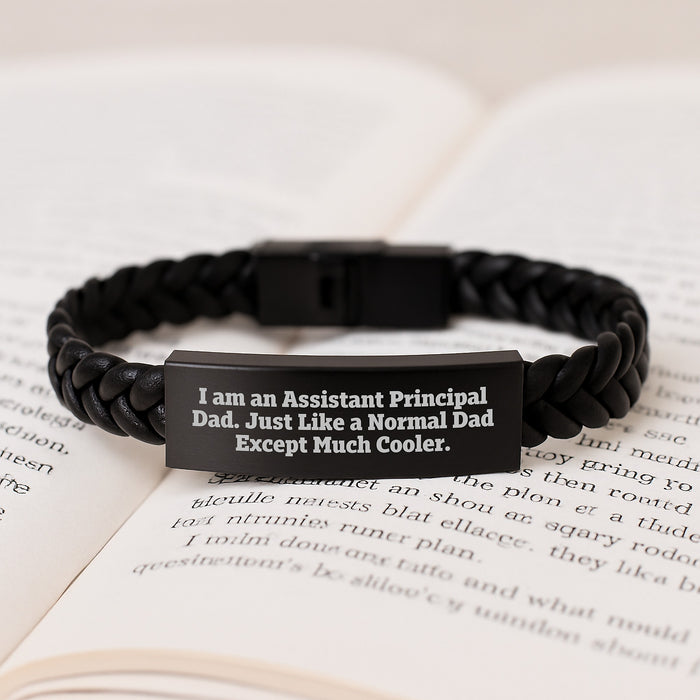 Funny Assistant Principal Gifts for Men, I Am An Assistant Principal Dad, Graduation Unique Gifts from Family - Image 3