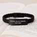 Principal Interlaced Leather Bracelet, Funny Quote, Gifts for Principal, Men, Inspirational, Versatile Style - Image 3