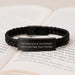Funny Inspirational Mechanic Gifts for Men - Gifts from Dad - Interlaced Leather Bracelet for Mechanic - Graduation Unique Gifts for Him - Image 3