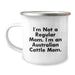 Funny Australian Cattle Dog Gifts from Mom for Dad, Unique Christmas Unique Gifts, Australian Cattle Dog Camping Mug for Men, Women, Friends, Family - Image 1