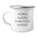Funny Musician Gifts, Retired Musician Figure It Out Yourself Camping Mug, Unique Birthday Unique Gifts from Friends to Musician - Image 1