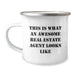 Funny Real Estate Agent Gifts for Birthday, Camping Mug with Inspirational Quote, Gifts from Friends to Real Estate Agent, Men, Women, Birthday Unique Gifts - Image 1