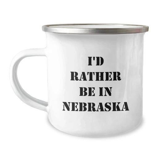 Funny Nebraska Camping Mug Gifts from Friends for Men Women Christmas Unique Ideas - Image 1