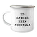 Funny Nebraska Camping Mug Gifts from Friends for Men Women Christmas Unique Ideas - Image 1