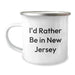 Funny New Jersey Camping Mug Gifts from Friends for New Jersey Lovers 'I'd Rather Be In New Jersey',
    Perfect Christmas Unique Gifts for Men Women in New Jersey - Image 1