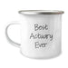 Funny Actuary Gifts for Birthday Unique Presents from Friends to Actuary Men Camping Mug Best Actuary Ever - Image 1