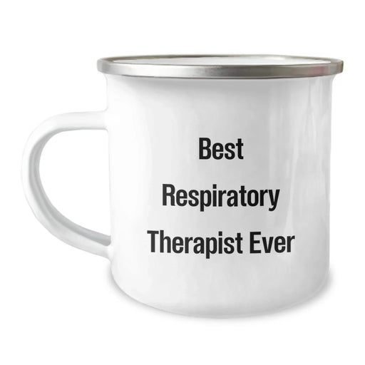 Funny Quotes for Respiratory Therapist, Gifts from Friends or Family for Christmas Unique Mugs, Best Respiratory Therapist Ever Camping Mug, Inspirational Quote for Men or Women - Image 1