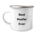Funny Roofer Gifts from Family - Best Roofer Ever Camping Mug for Men, Unique Christmas Unique Gifts for Roofer, Roofer Lover, Roofer Enthusiast - Image 1