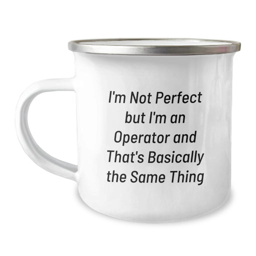 Funny Operator Gifts from Friends to Operator Lovers, Camping Mugs for Men Women Christmas Unique Presents - Image 1