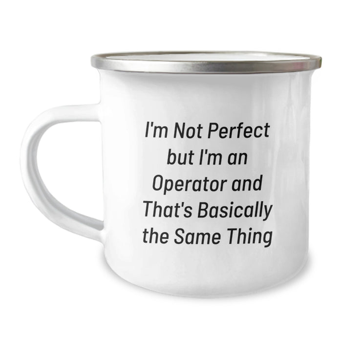Funny Operator Gifts from Friends to Operator Lovers, Camping Mugs for Men Women Christmas Unique Presents - Image 1