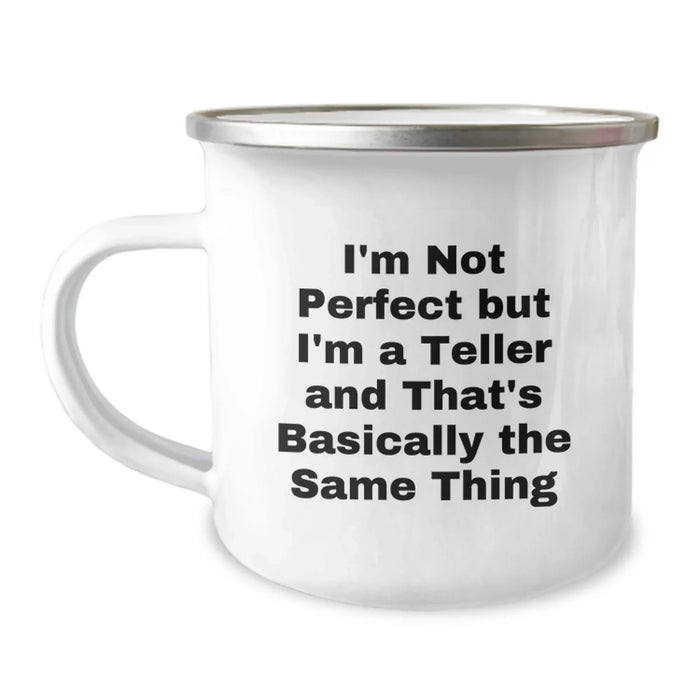 Funny Camping Mug Gifts from Friends to Teller on Birthday Unique Gifts - Image 1