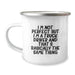 Funny Truck Driver Birthday Unique Gifts from Friends for Men - Gift Mug 'I'm Not Perfect' - Image 1