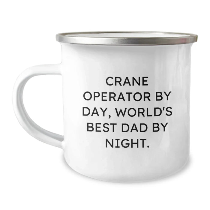 Crane Operator Gifts, Funny Quote, Camping Mug, Birthday Unique - Image 1
