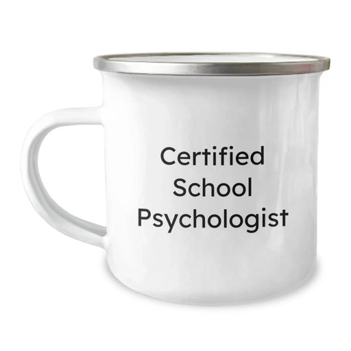 Funny School Psychologist Gifts for Men - 'Certified to Chill', Camping Mug, Christmas Unique Gifts from Friends, Family, Coworkers to Women, School Psychologist Colleagues - Image 1