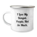 Funny Bengal Cat Gifts for Men, Women Friends - I Love My Bengal, People, Not So Much Christmas Unique Mugs - Image 1