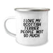 Funny Scottish Terrier Dog Lover Gifts for Men, Christmas Unique Presents from Friends to Family, Camping Mug with I Love My Scottish Terrier. People, Not So Much. - Image 1