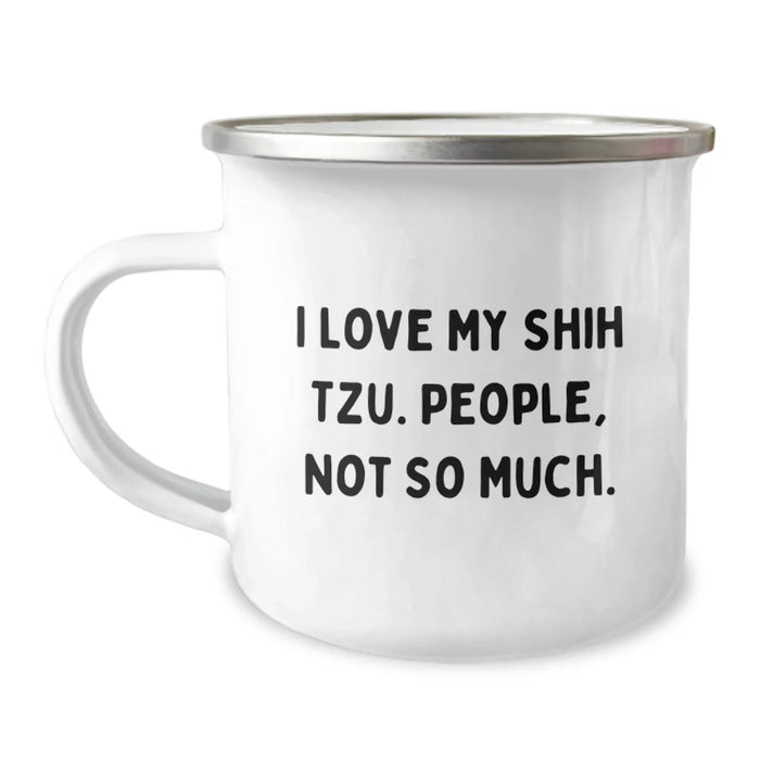 Funny Shih Tzu Dog Lover Gifts from Friends for Christmas Unique Mugs - Image 1