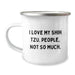 Funny Shih Tzu Dog Lover Gifts from Friends for Christmas Unique Mugs - Image 1