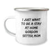 Funny Gordon Setter Dog Mom Gifts from Friends for Birthday Unique Gifts - I Just Want To Be A Stay At Home Gordon Setter Mom - Image 1
