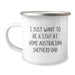 Funny Australian Shepherd Dog Dad Gifts for Men Christmas Unique Mugs from Husband, Australian Shepherd Dog Camping Lover Enthusiast Dad - Image 1
