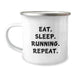 Funny Running Camping Mugs Gifts from Men to Running Friends for Christmas - Image 1